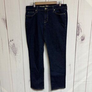 Kate Spade Broome Street Straight Jeans Women’s Size 32 Dark Denim Indigo EUC
